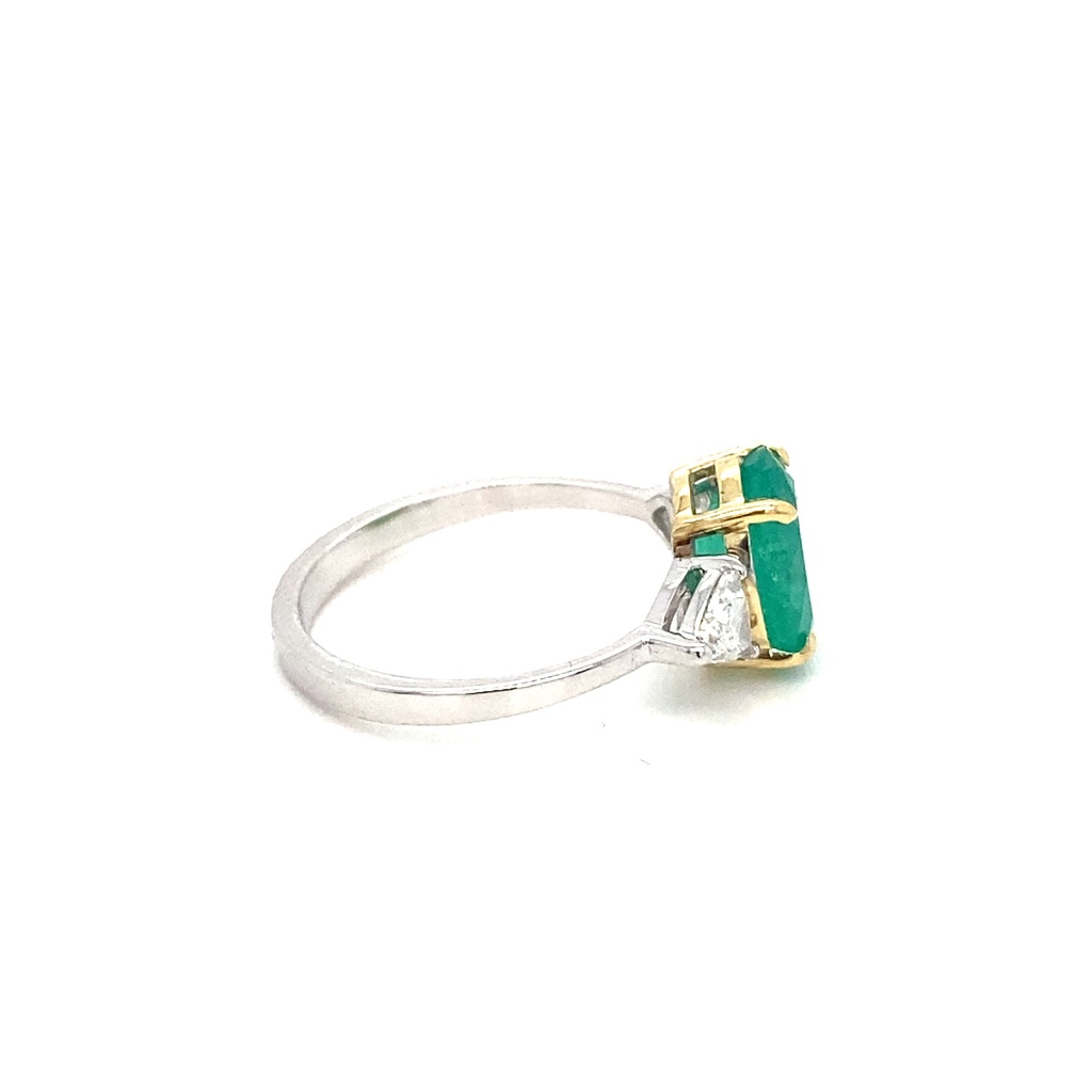 Ring ECOL 1.83Ct/D 0.33/2.48g WG