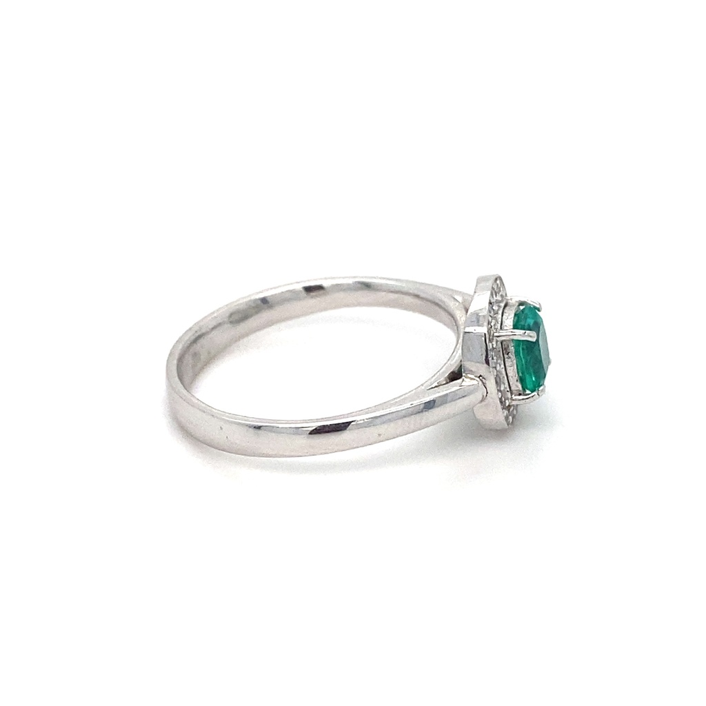 Ring ECOL 0.60Ct/D 0.16Ct/4.16g WG
