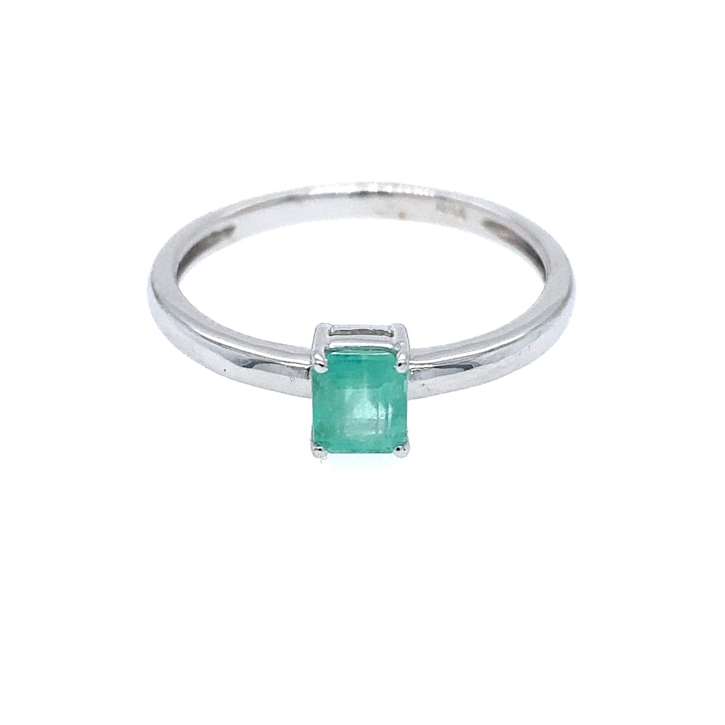 Ring Square ECOL 0.54Ct/2.09g WG