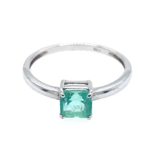 [5] Ring Square ECOL 0.78Ct/2.02g WG
